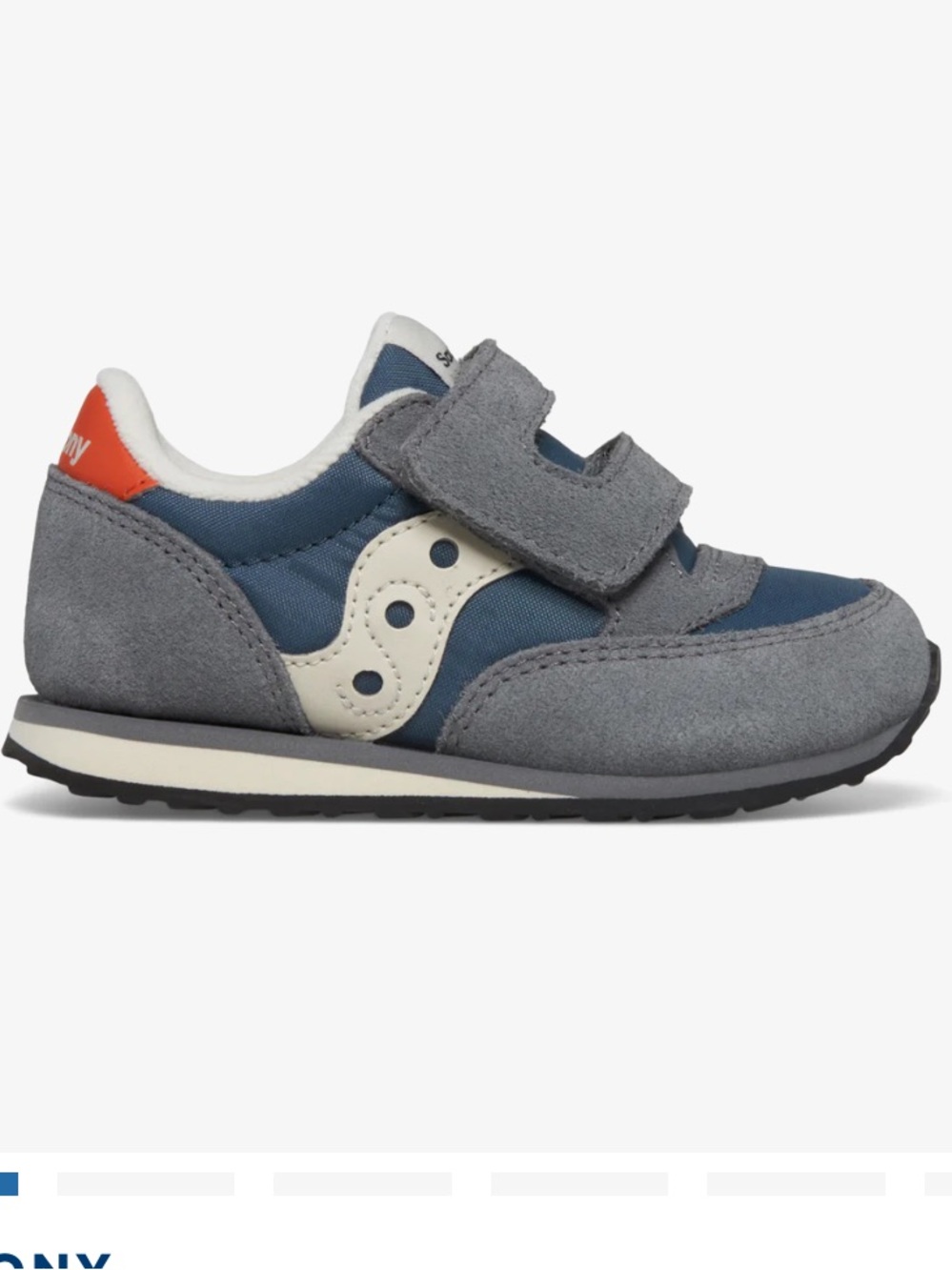 Saucony jazz hook & loop sneaker